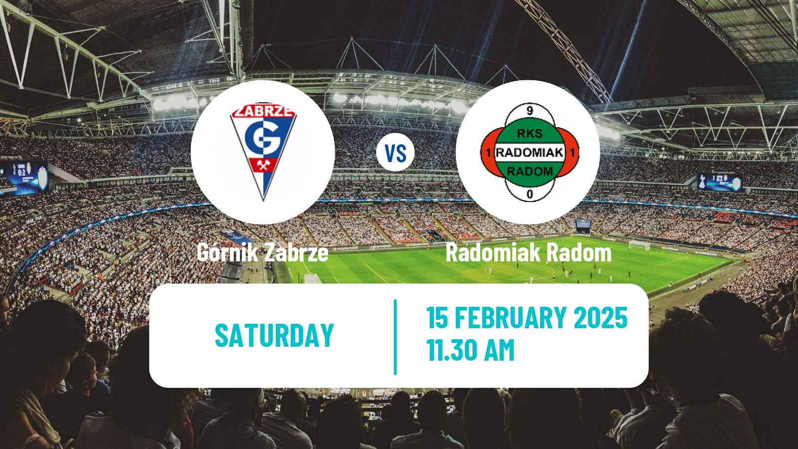 Soccer Polish Ekstraklasa Górnik Zabrze - Radomiak Radom