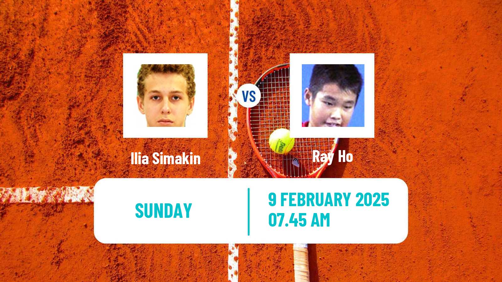 Tennis Manama Challenger Men Ilia Simakin - Ray Ho