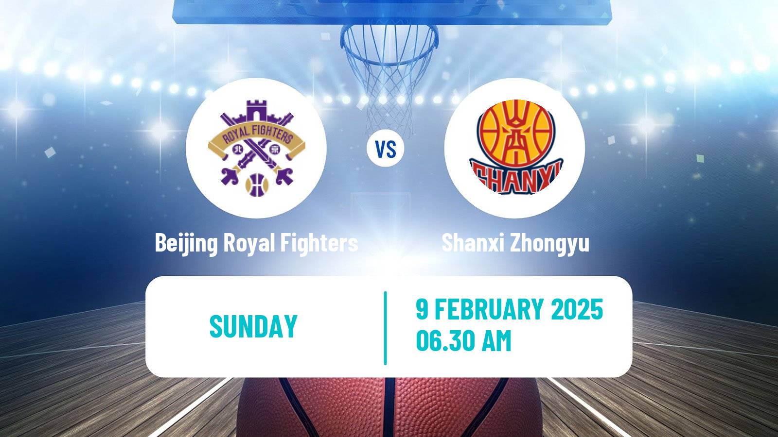 Basketball Chinese CBA Club Cup Beijing Royal Fighters - Shanxi Zhongyu