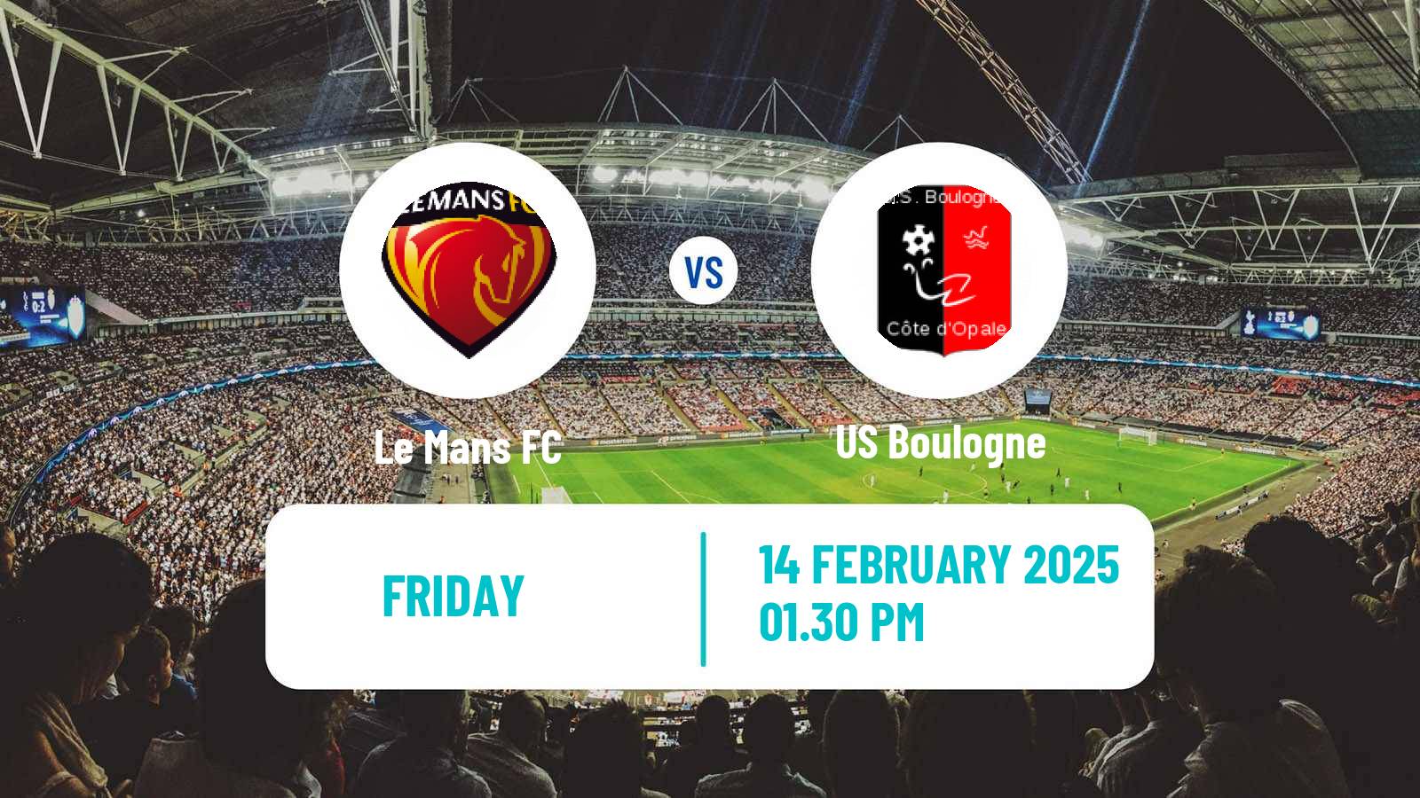 Soccer French National League Le Mans - Boulogne