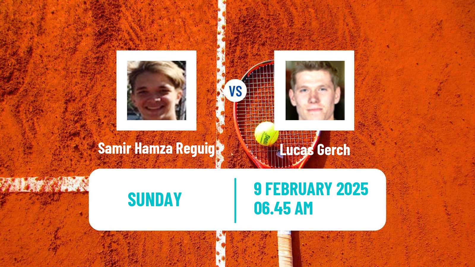 Tennis Manama Challenger Men Samir Hamza Reguig - Lucas Gerch