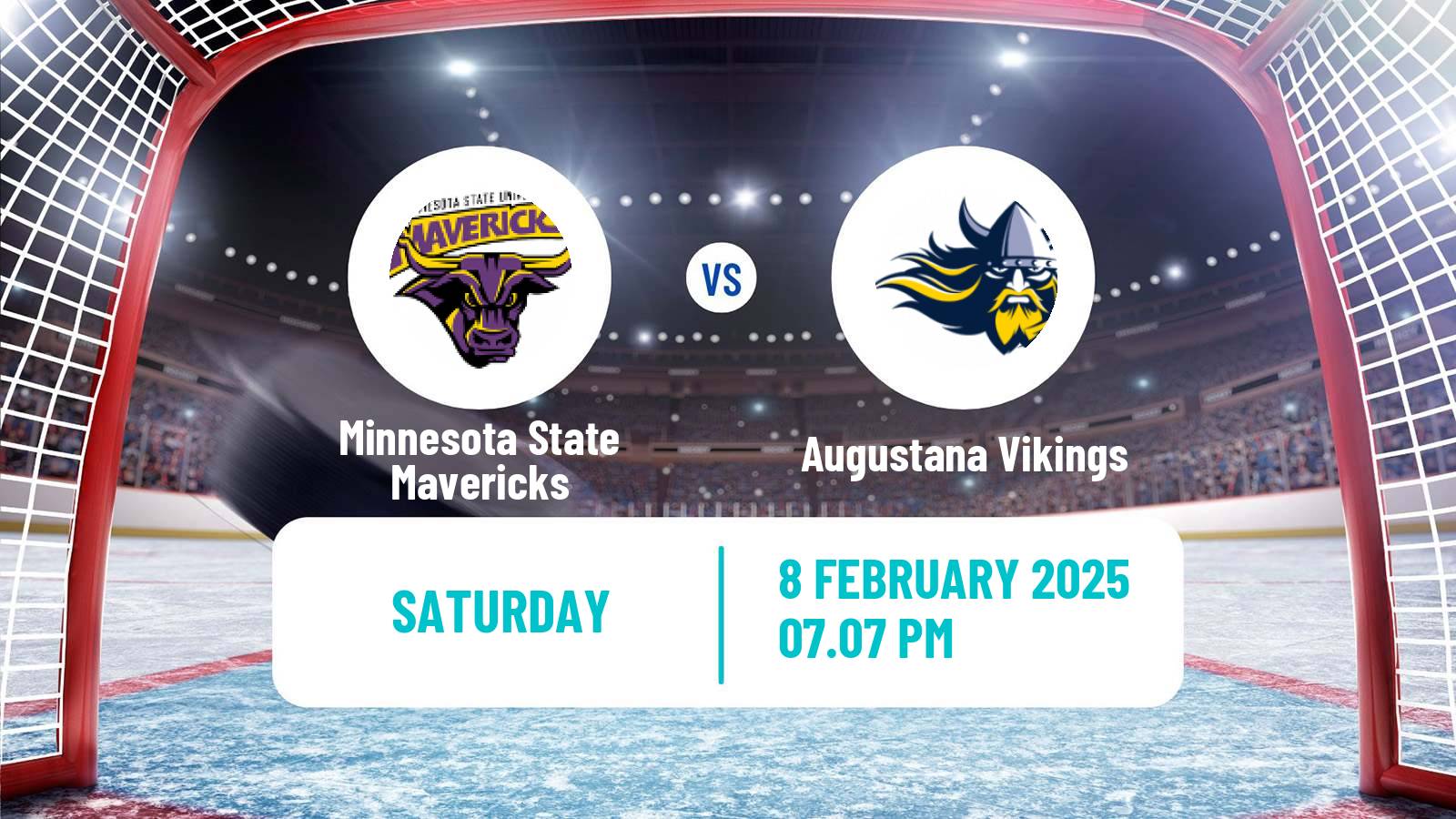 Hockey NCAA Hockey Minnesota State Mavericks - Augustana Vikings