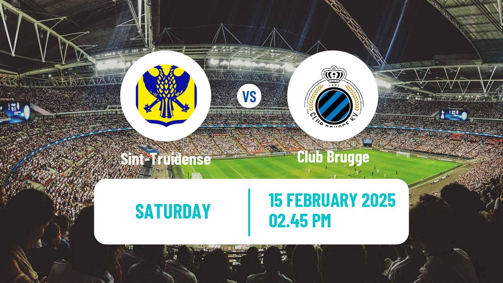 Soccer Belgian Jupiler Pro League Sint-Truidense - Club Brugge