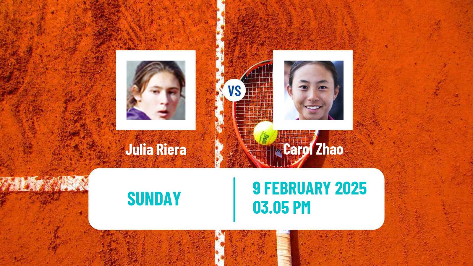 Tennis Cancun Challenger Women Julia Riera - Carol Zhao