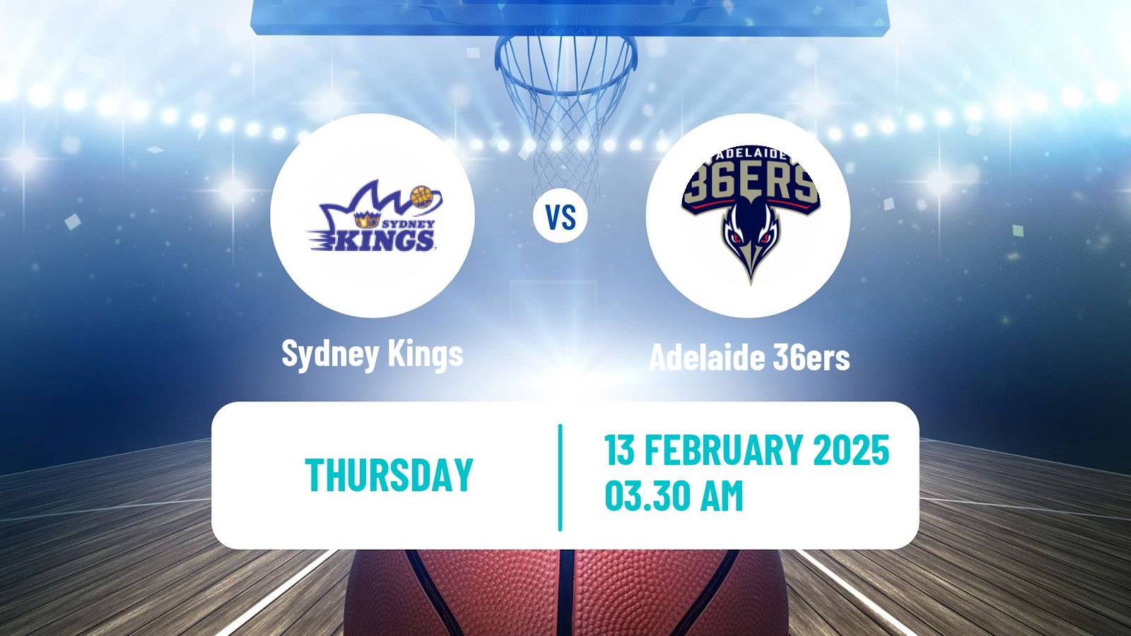 Basketball Australian NBL Sydney Kings - Adelaide 36ers