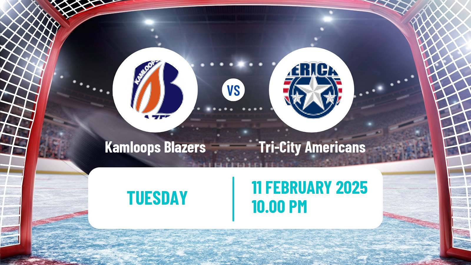 Hockey WHL Kamloops Blazers - Tri-City Americans