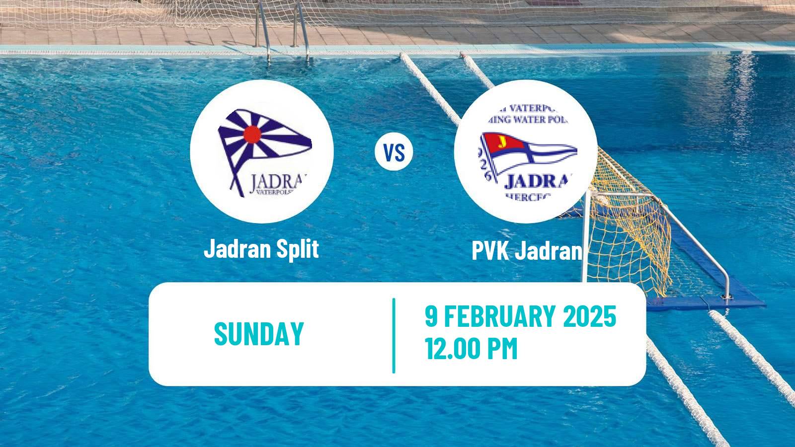 Water polo Serbian Super Liga Water Polo Jadran Split - PVK Jadran