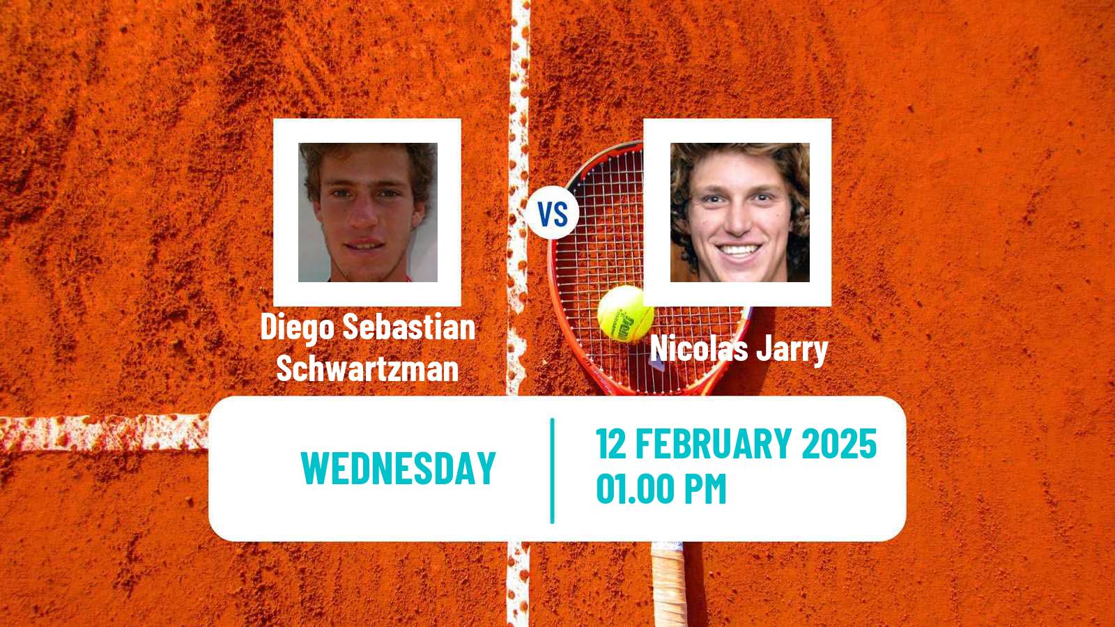 Tennis ATP Buenos Aires Diego Sebastian Schwartzman - Nicolas Jarry