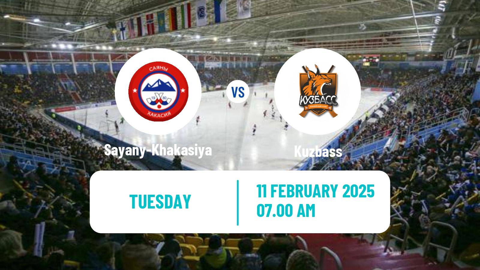 Bandy Russian Super League Bandy Sayany-Khakasiya - Kuzbass