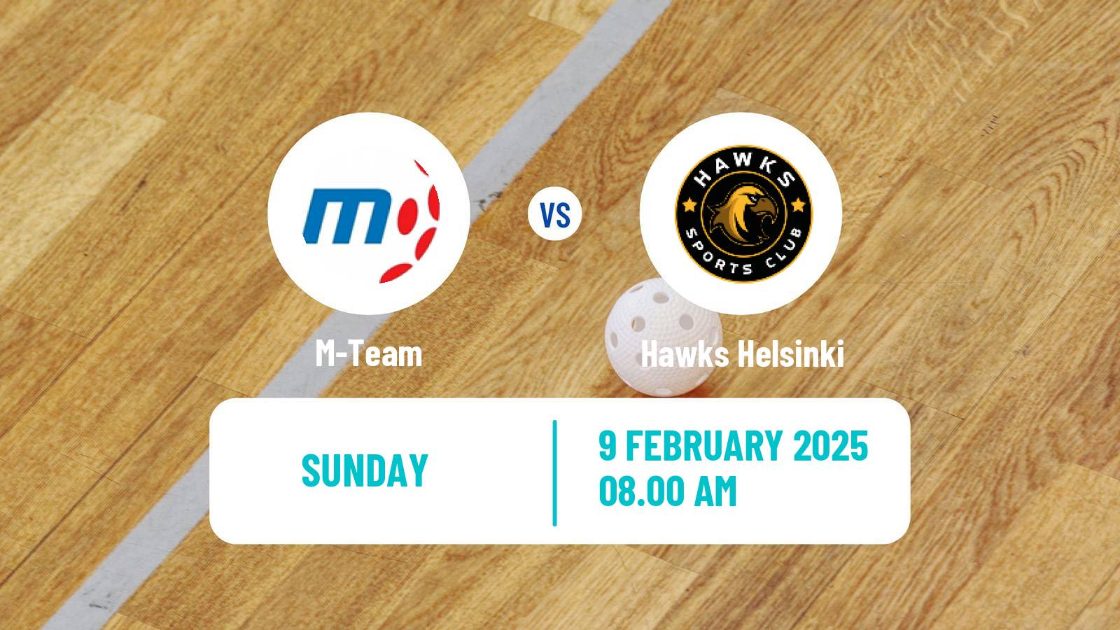 Floorball Finnish Divari M-Team - Hawks Helsinki