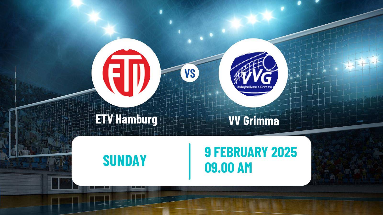 Volleyball German 2 Bundesliga Pro Volleyball Women ETV Hamburg - Grimma