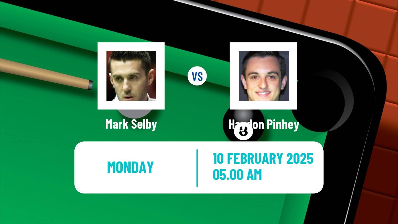 Snooker Welsh Open Mark Selby - Haydon Pinhey