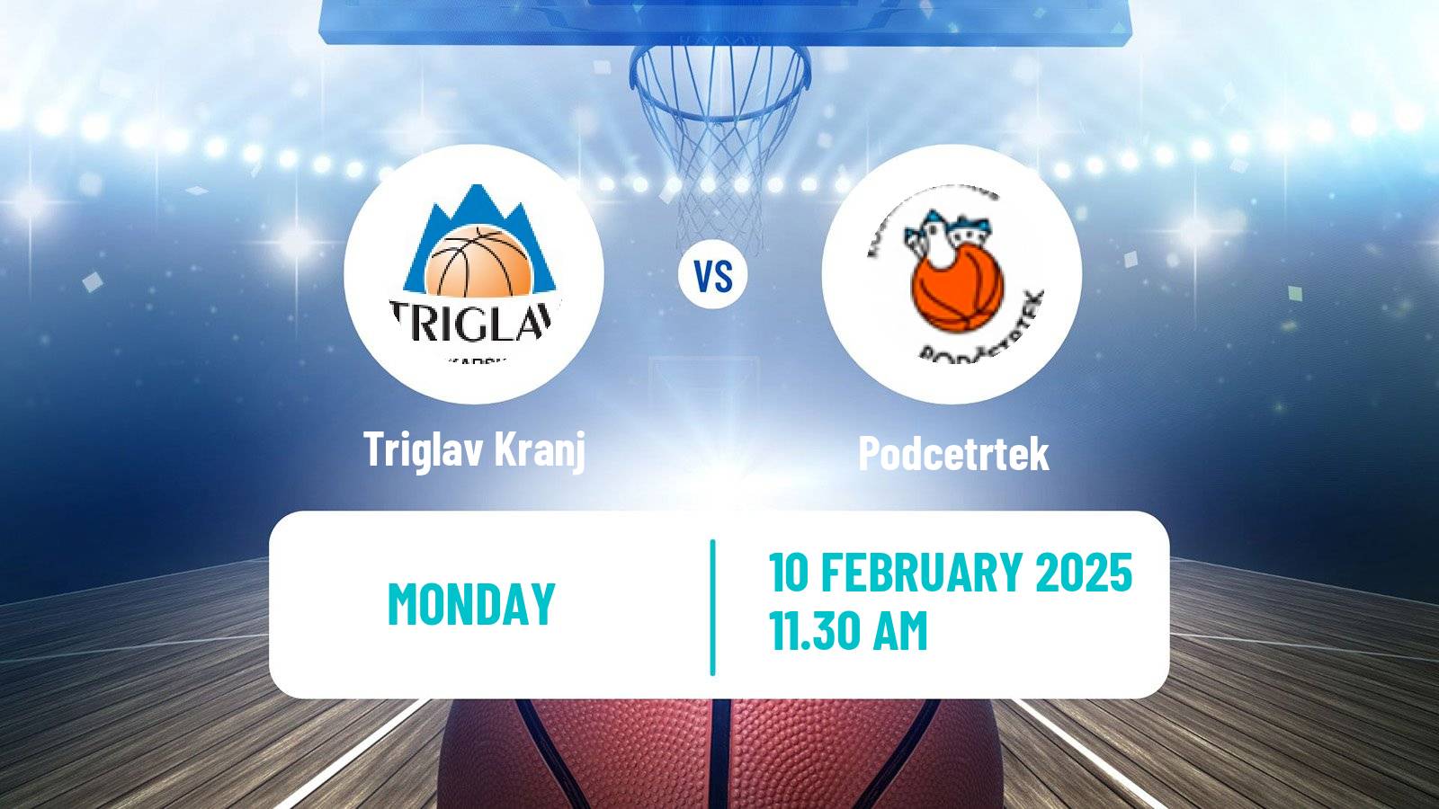 Basketball Slovenian Liga Basketball Triglav Kranj - Podcetrtek