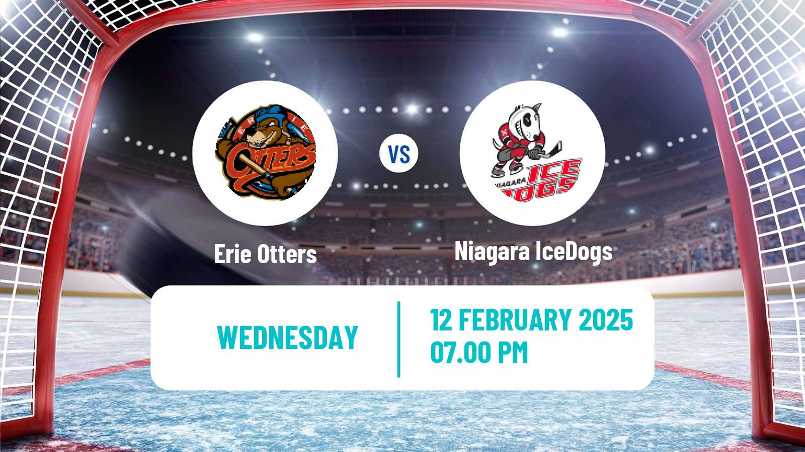 Hockey OHL Erie Otters - Niagara IceDogs