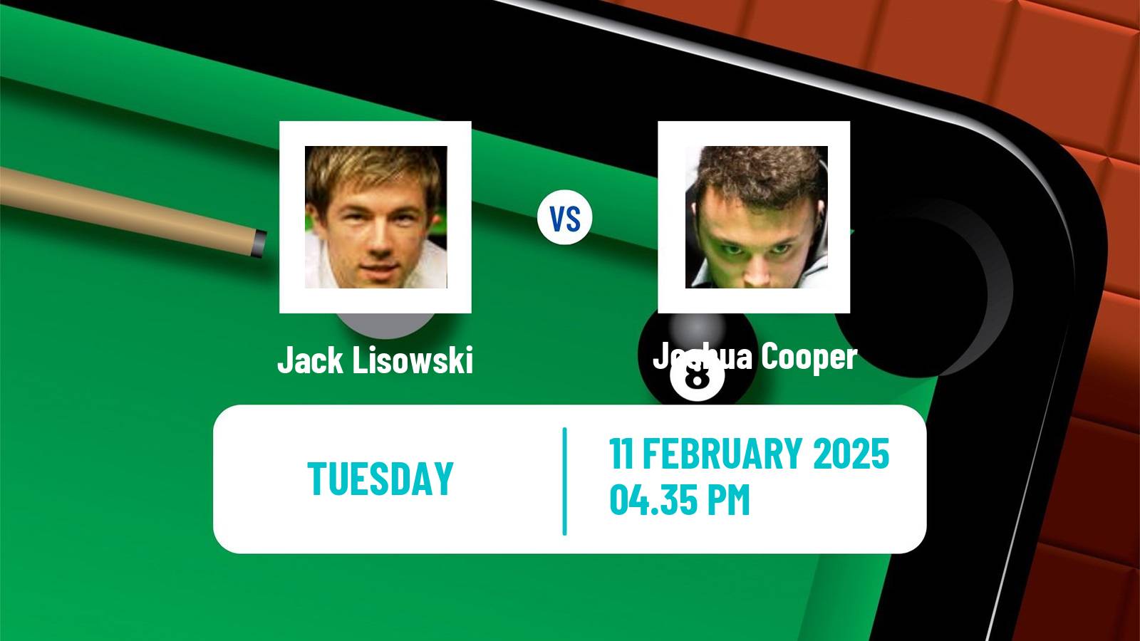 Snooker Welsh Open Jack Lisowski - Joshua Cooper