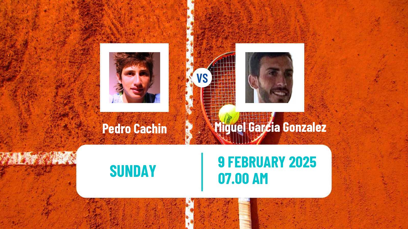 Tennis Tenerife 2 Challenger Men Pedro Cachin - Miguel Garcia Gonzalez