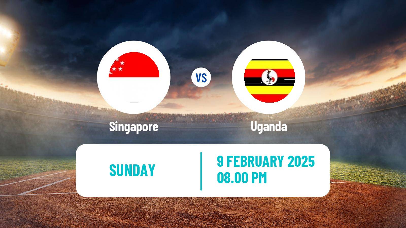 Cricket CWC Challenge League Cricket Singapore - Uganda