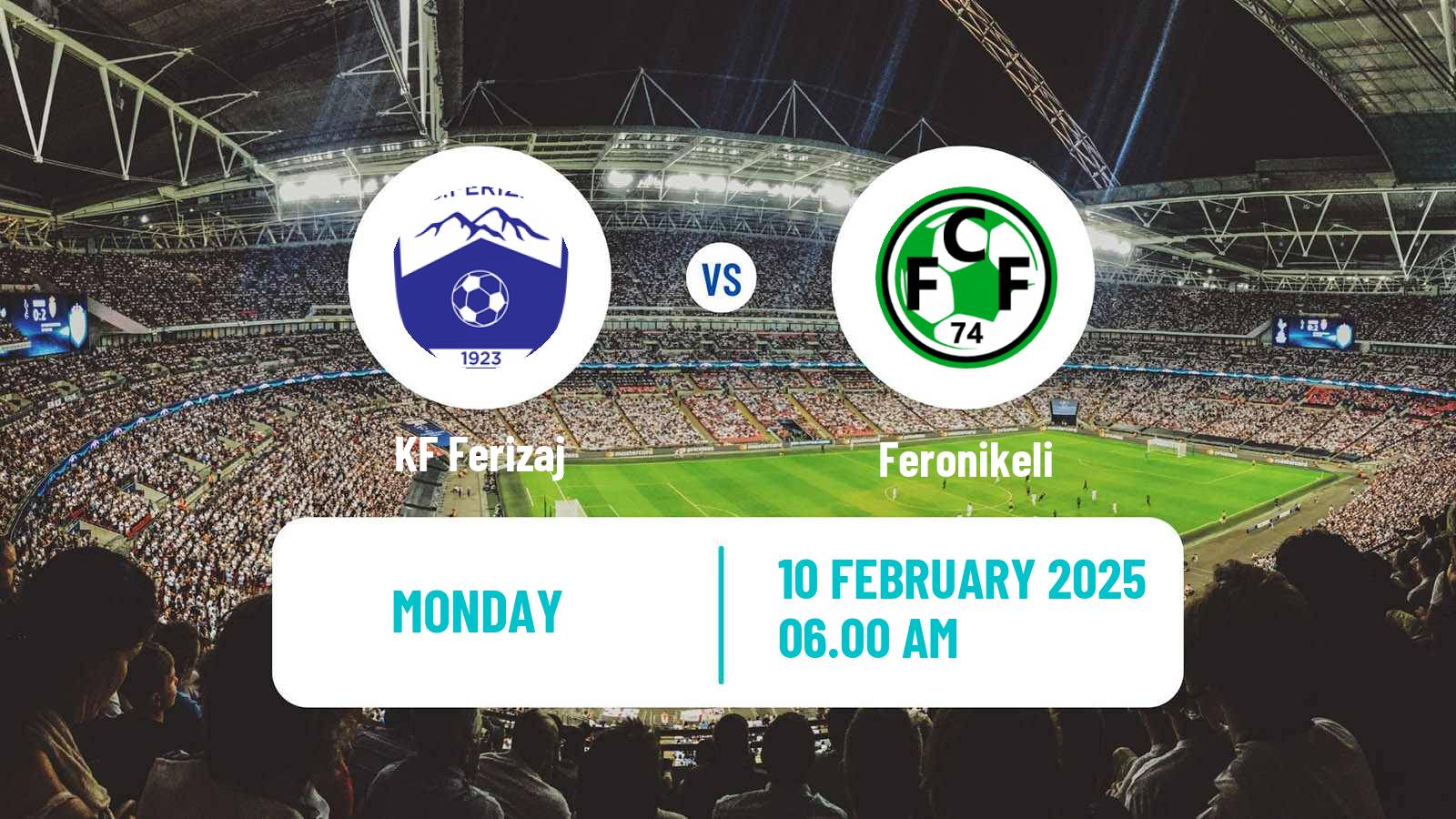 Soccer Kosovo Superliga Ferizaj - Feronikeli