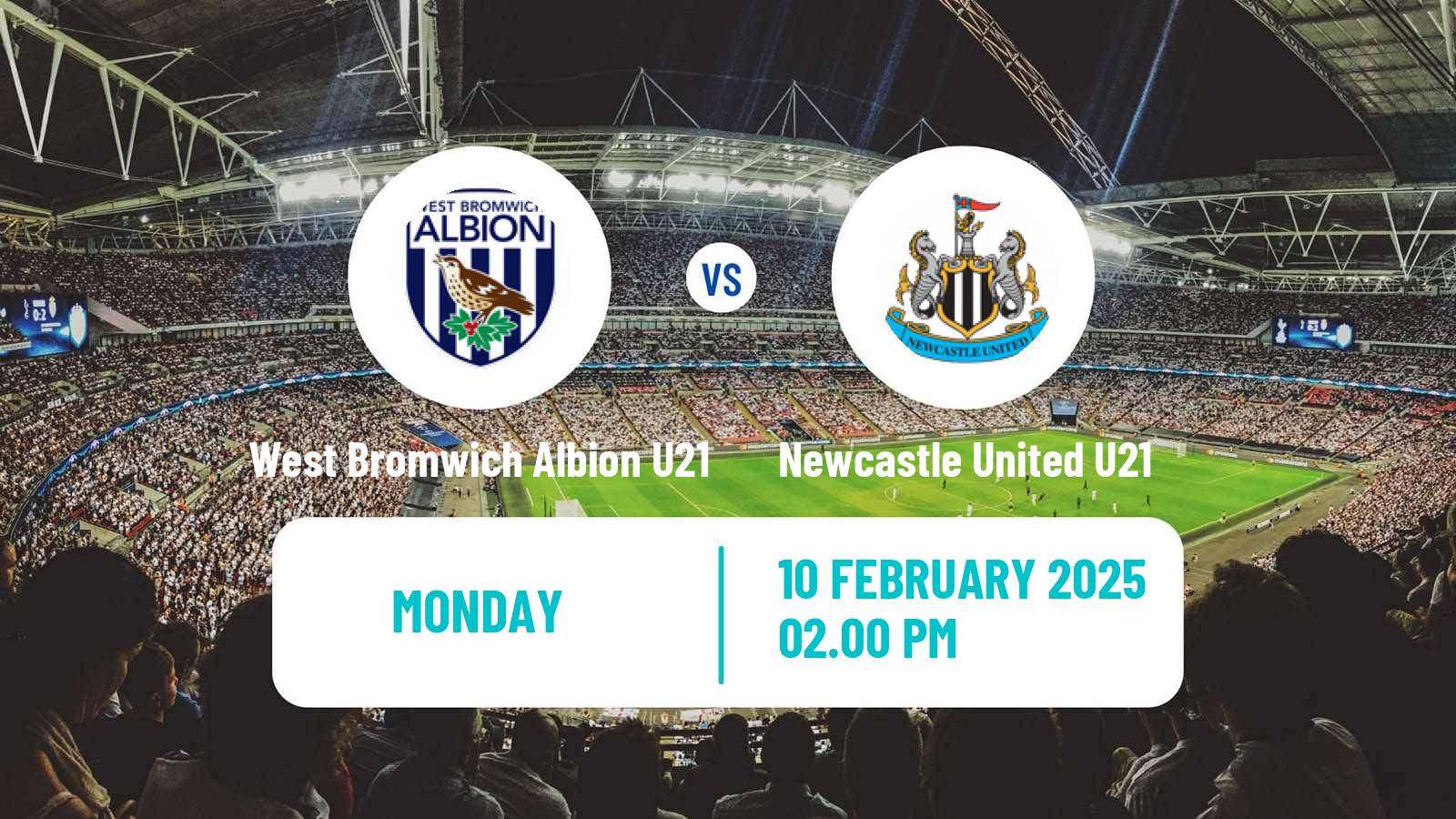 Soccer English Premier League 2 West Bromwich Albion U21 - Newcastle United U21