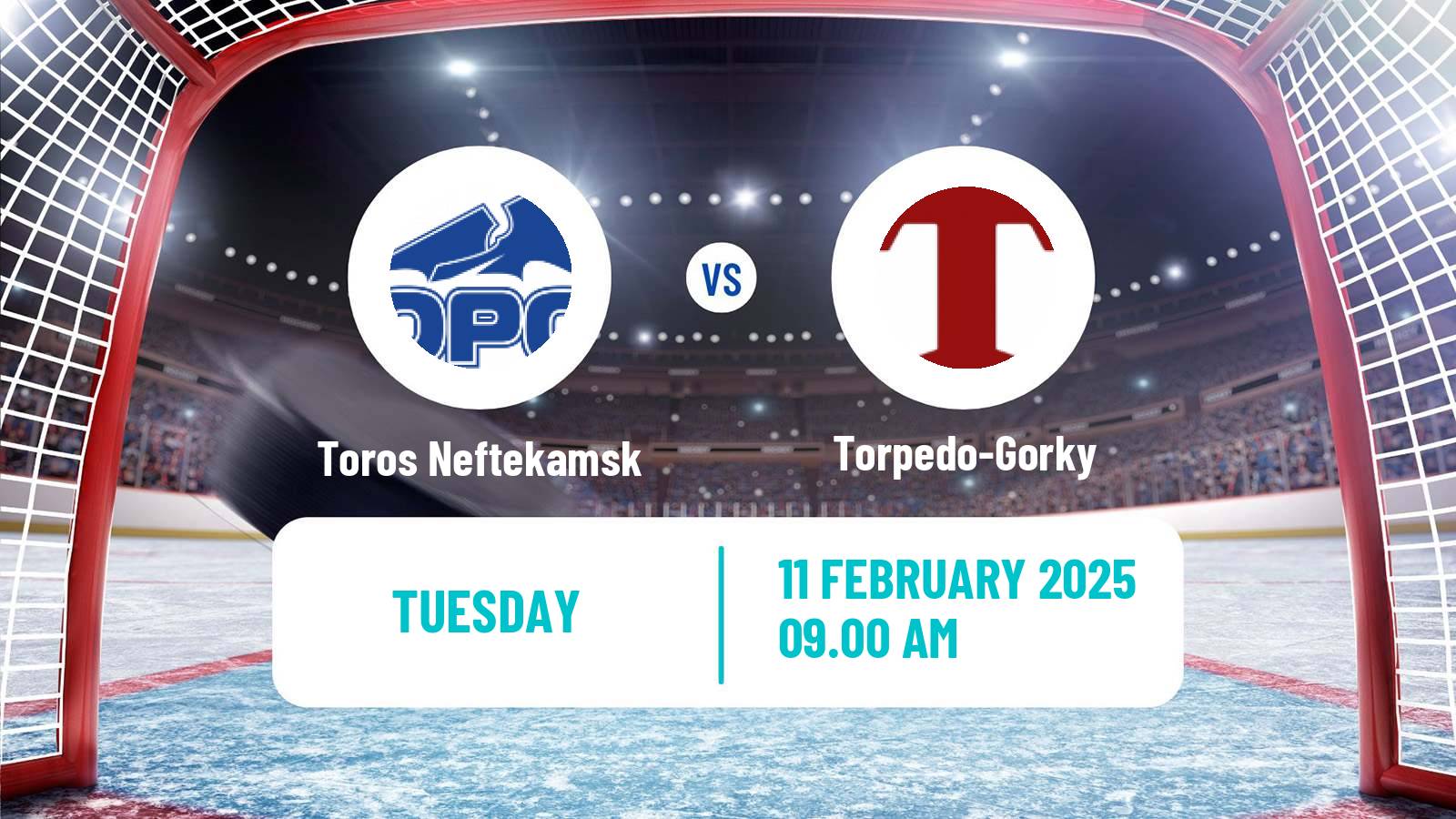 Hockey VHL Toros Neftekamsk - Torpedo-Gorky