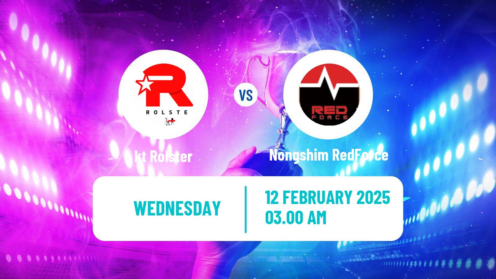 Esports League Of Legends Lck kt Rolster - Nongshim RedForce