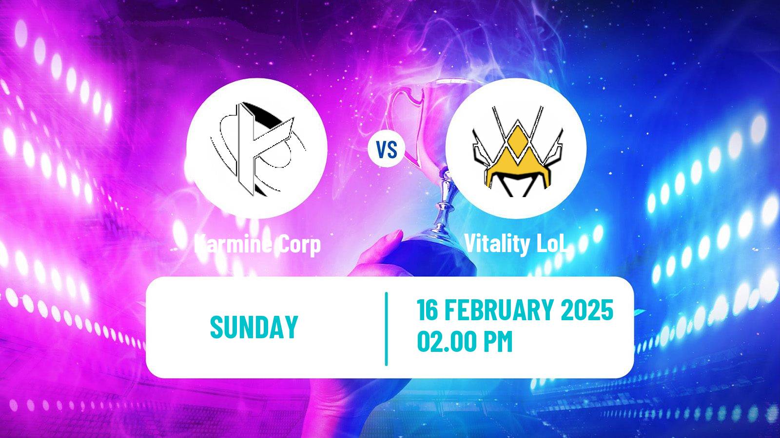 Esports League Of Legends Lec Karmine Corp - Vitality