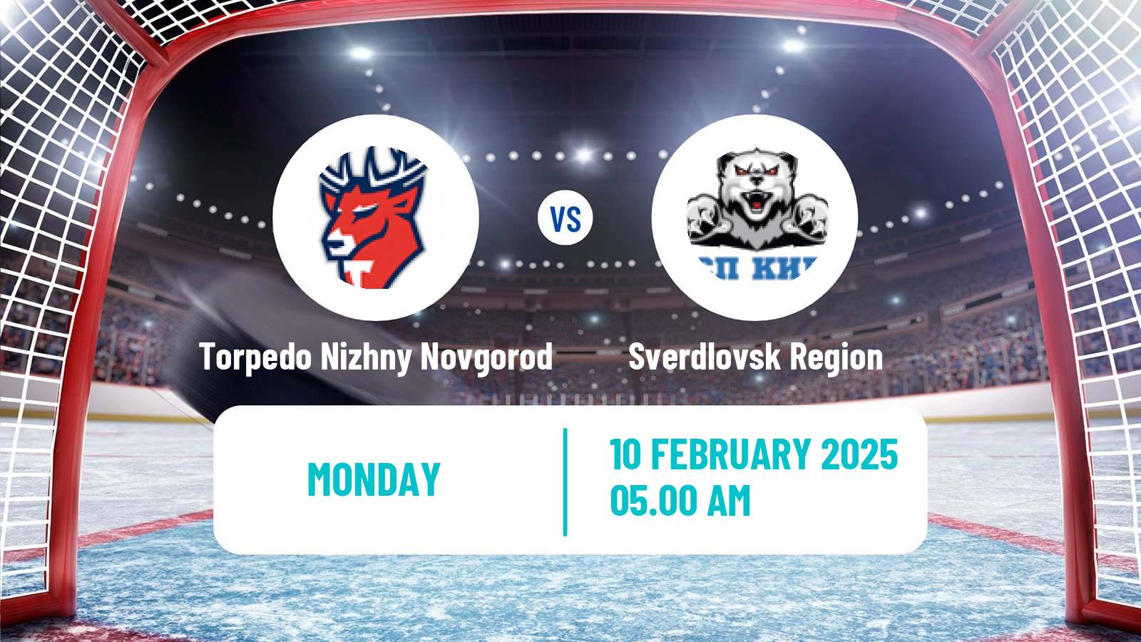 Hockey Russian WHL Torpedo Nizhny Novgorod - Sverdlovsk Region