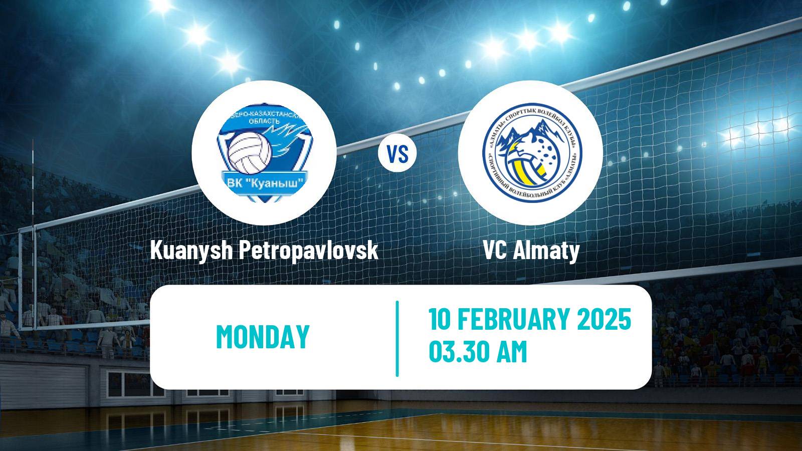 Volleyball Kazakh National League Volleyball Women Kuanysh Petropavlovsk - Almaty