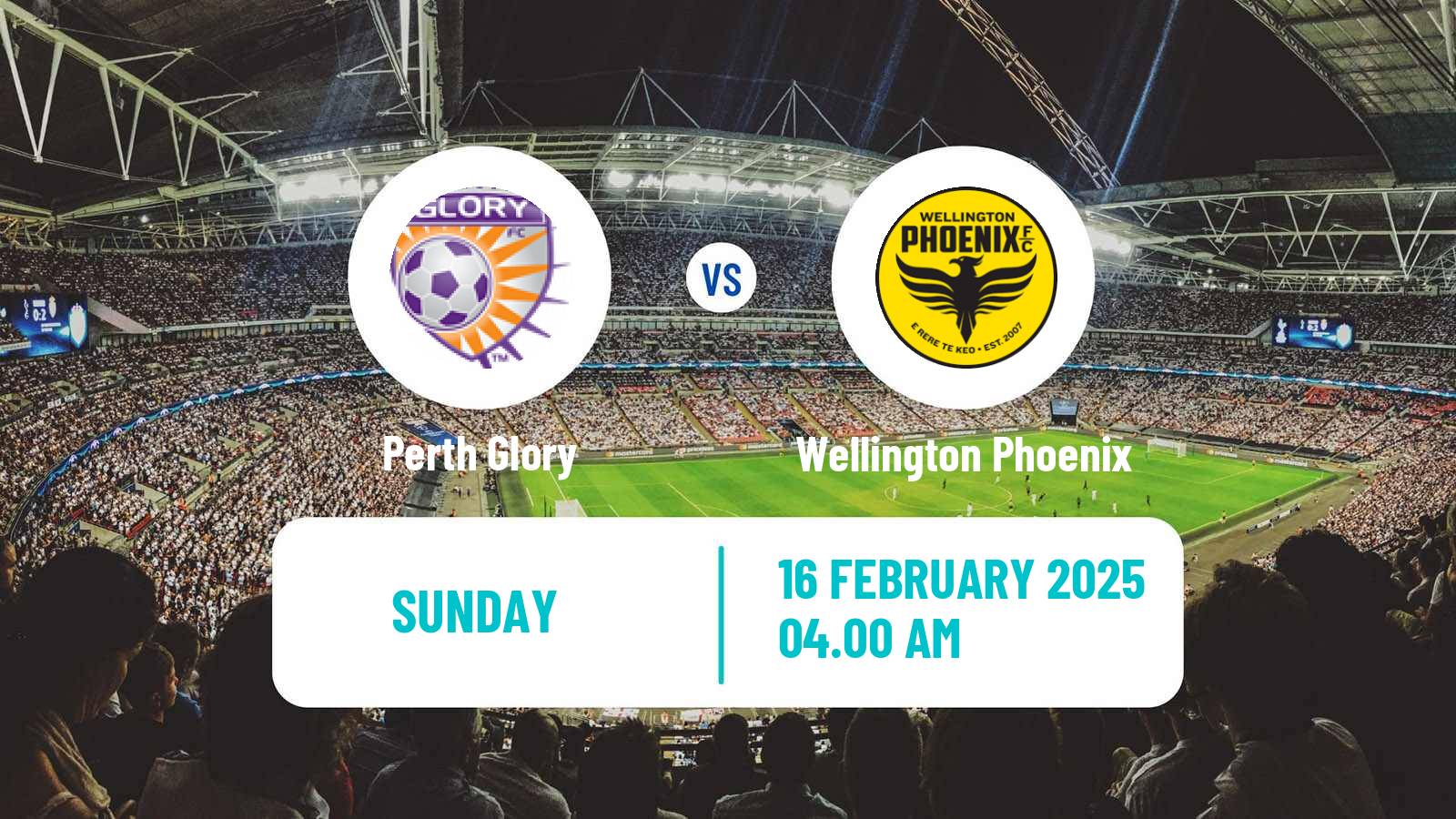 Soccer Australian A-League Women Perth Glory - Wellington Phoenix