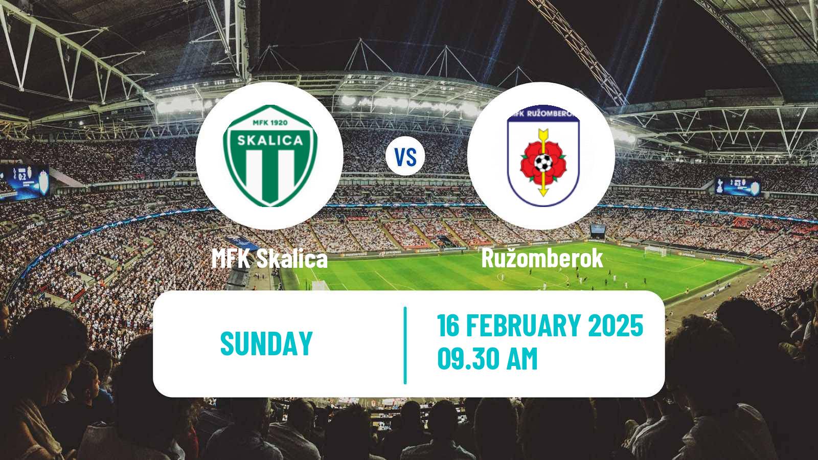 Soccer Slovak Superliga Skalica - Ružomberok