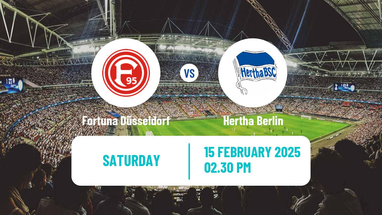 Soccer German 2 Bundesliga Fortuna Düsseldorf - Hertha Berlin