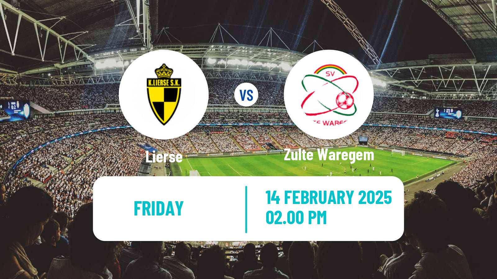 Soccer Belgian Сhallenger Pro League Lierse - Zulte Waregem