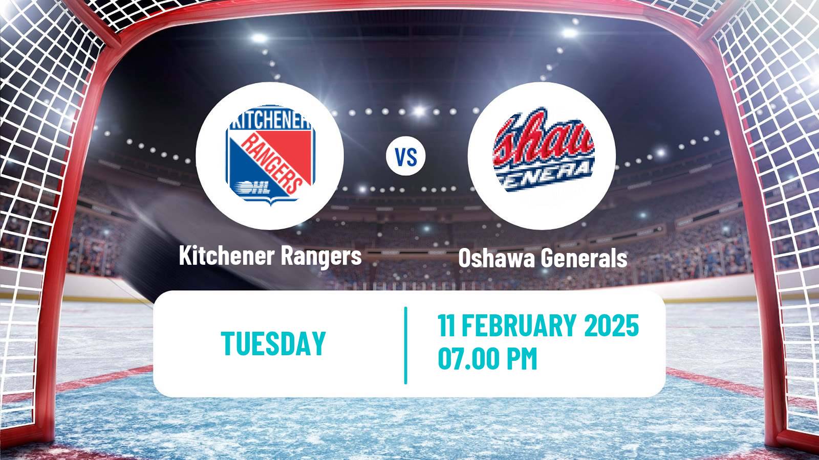 Hockey OHL Kitchener Rangers - Oshawa Generals