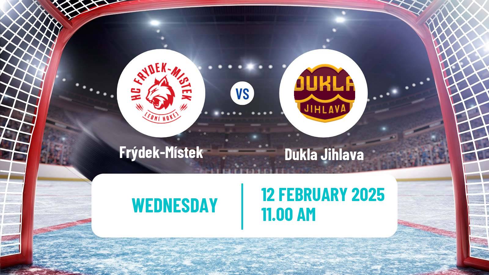 Hockey Czech Chance Liga Frýdek-Místek - Dukla Jihlava