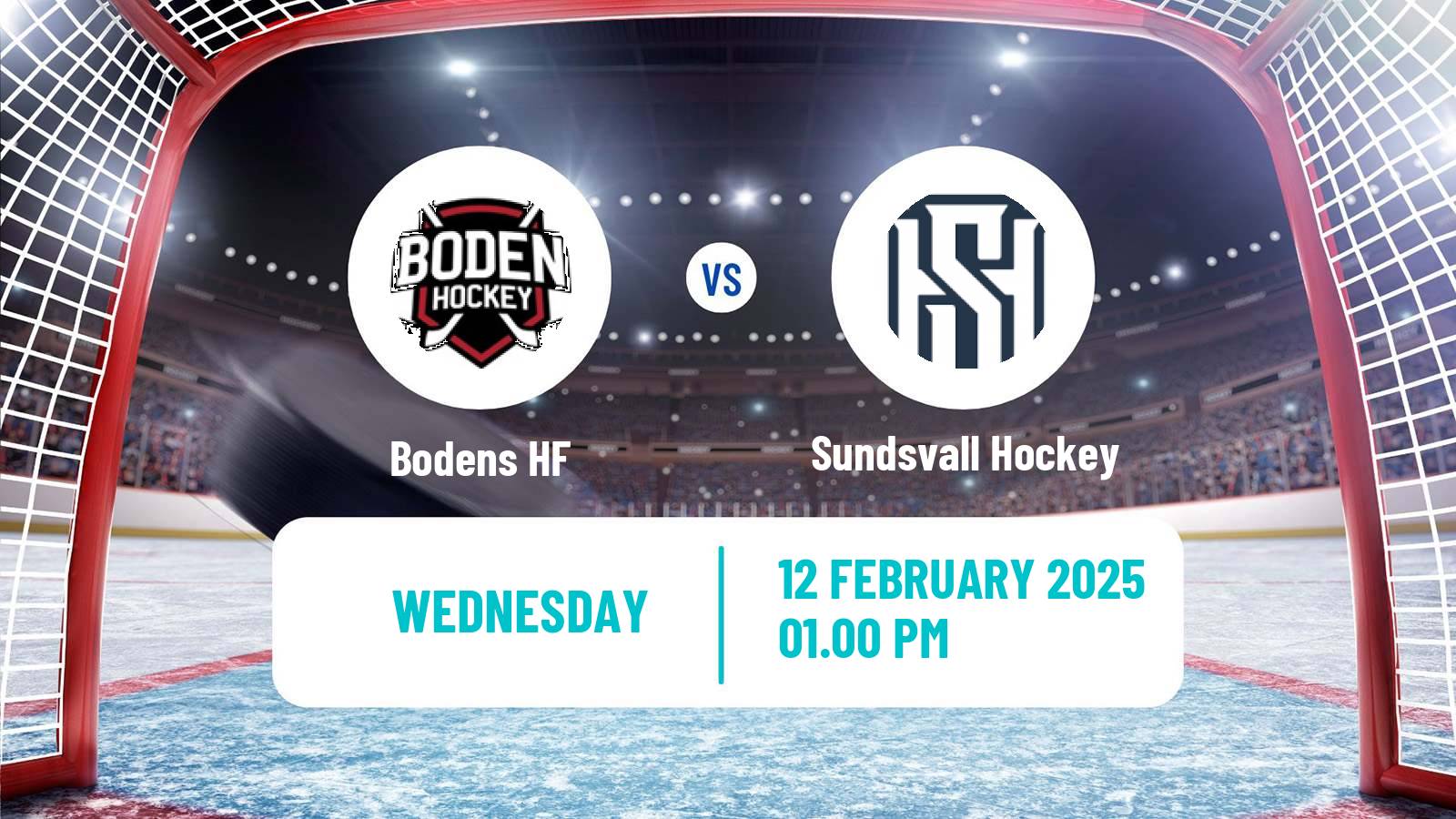 Hockey Swedish Hockey AllEttan Norra Boden - Sundsvall Hockey