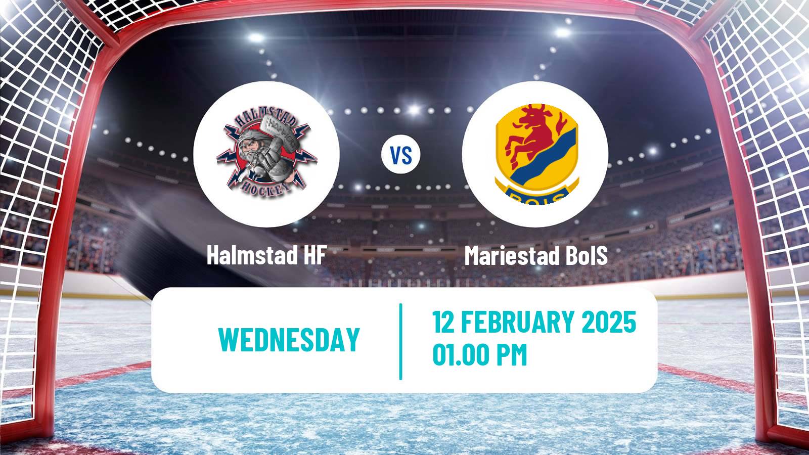 Hockey Swedish Hockey AllEttan Södra Halmstad - Mariestad BoIS