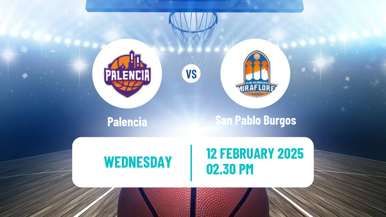 Basketball Spanish LEB Oro Palencia - San Pablo Burgos