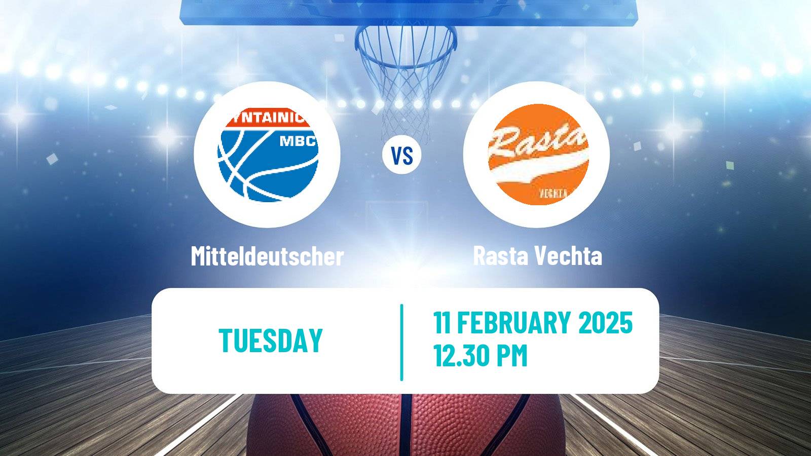 Basketball German BBL Mitteldeutscher - Rasta Vechta