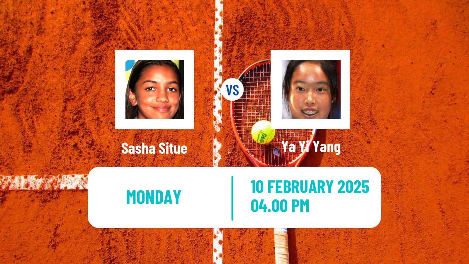 Tennis ITF W35 Timaru Women 2025 Sasha Situe - Ya Yi Yang