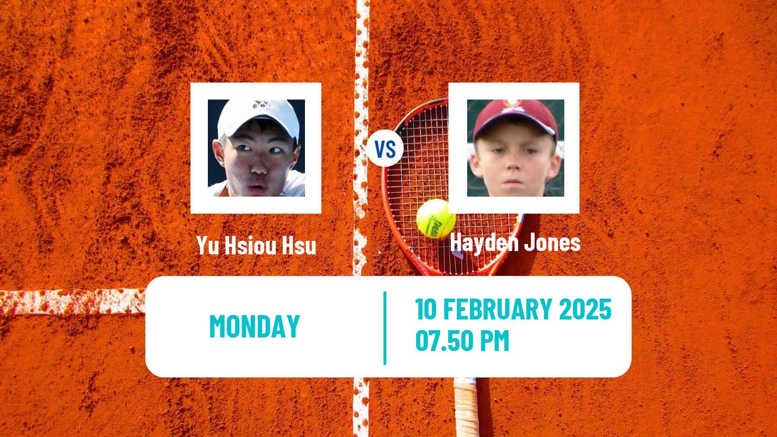 Tennis ITF M25 Timaru Men Yu Hsiou Hsu - Hayden Jones