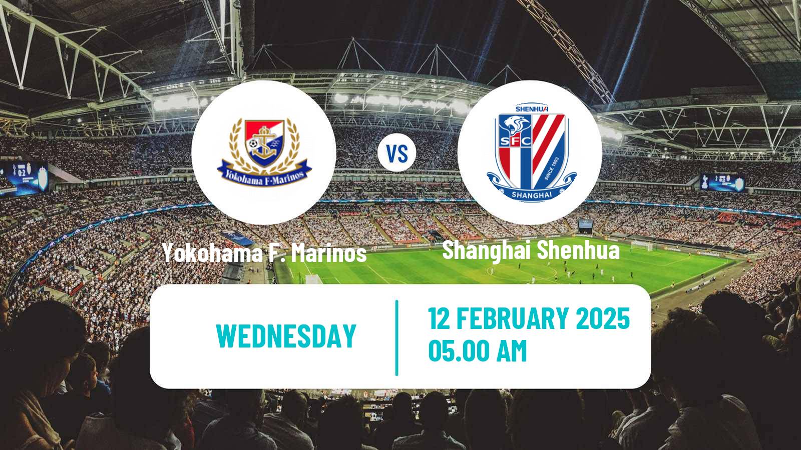 Soccer AFC Champions League Yokohama F. Marinos - Shanghai Shenhua