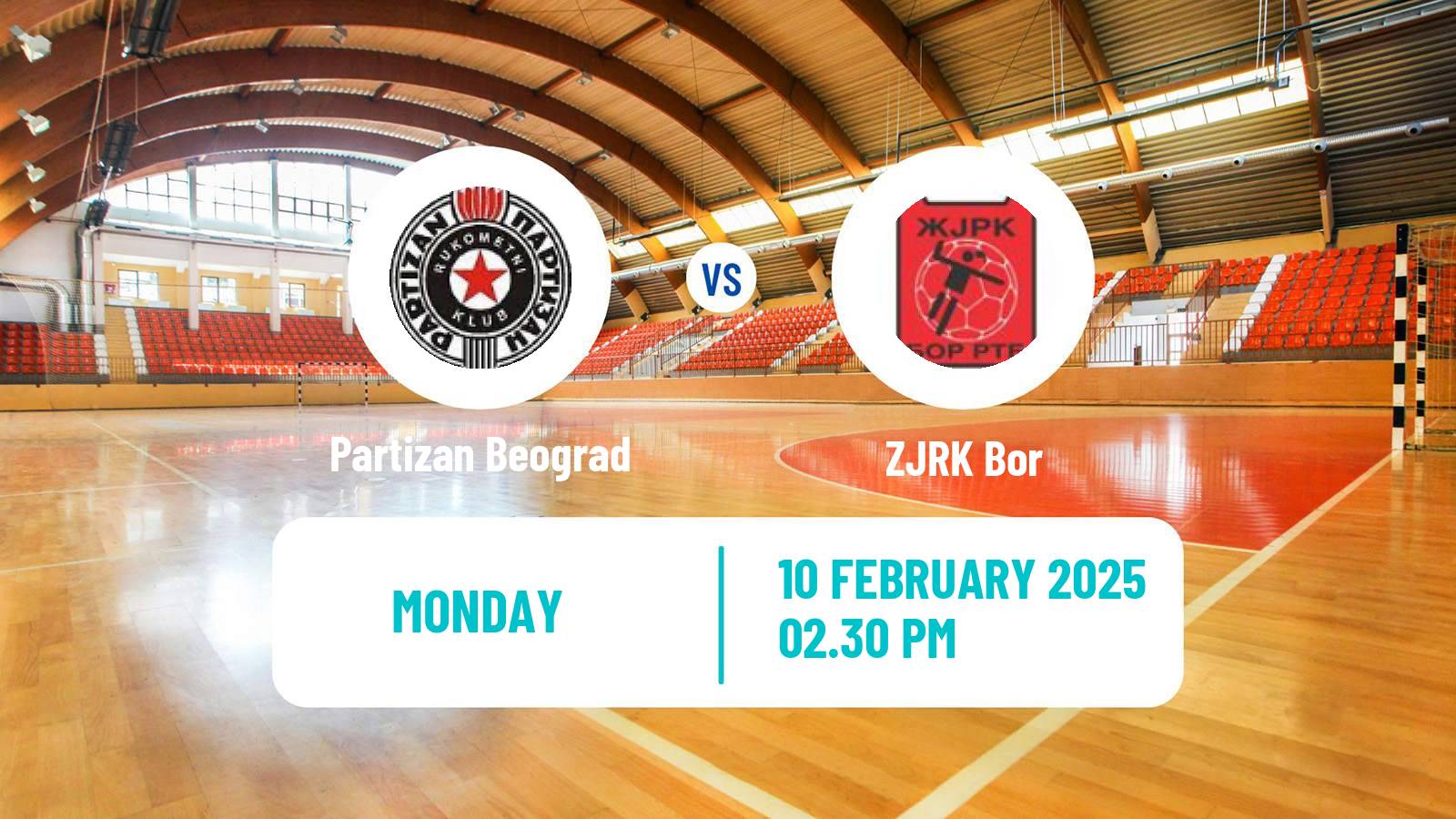 Handball Serbian Liga Handball Women Partizan Beograd - Bor