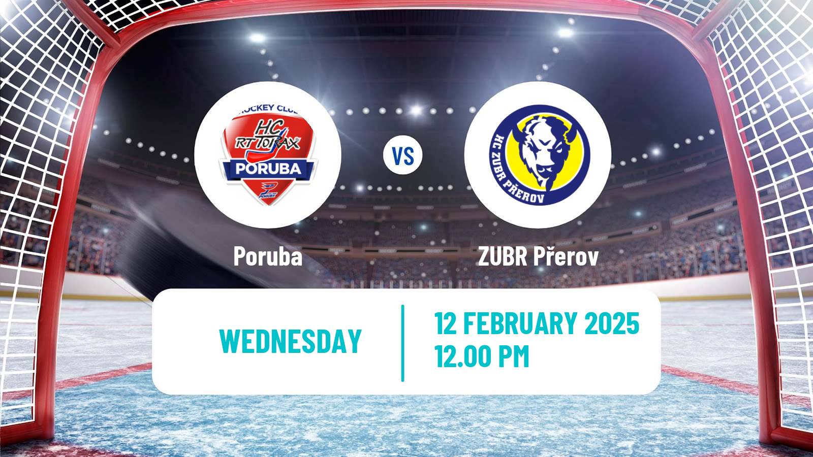 Hockey Czech Chance Liga Poruba - ZUBR Přerov