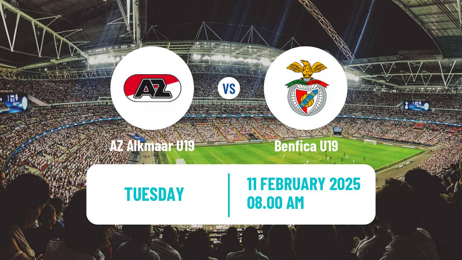 Soccer UEFA Youth League AZ Alkmaar U19 - Benfica U19