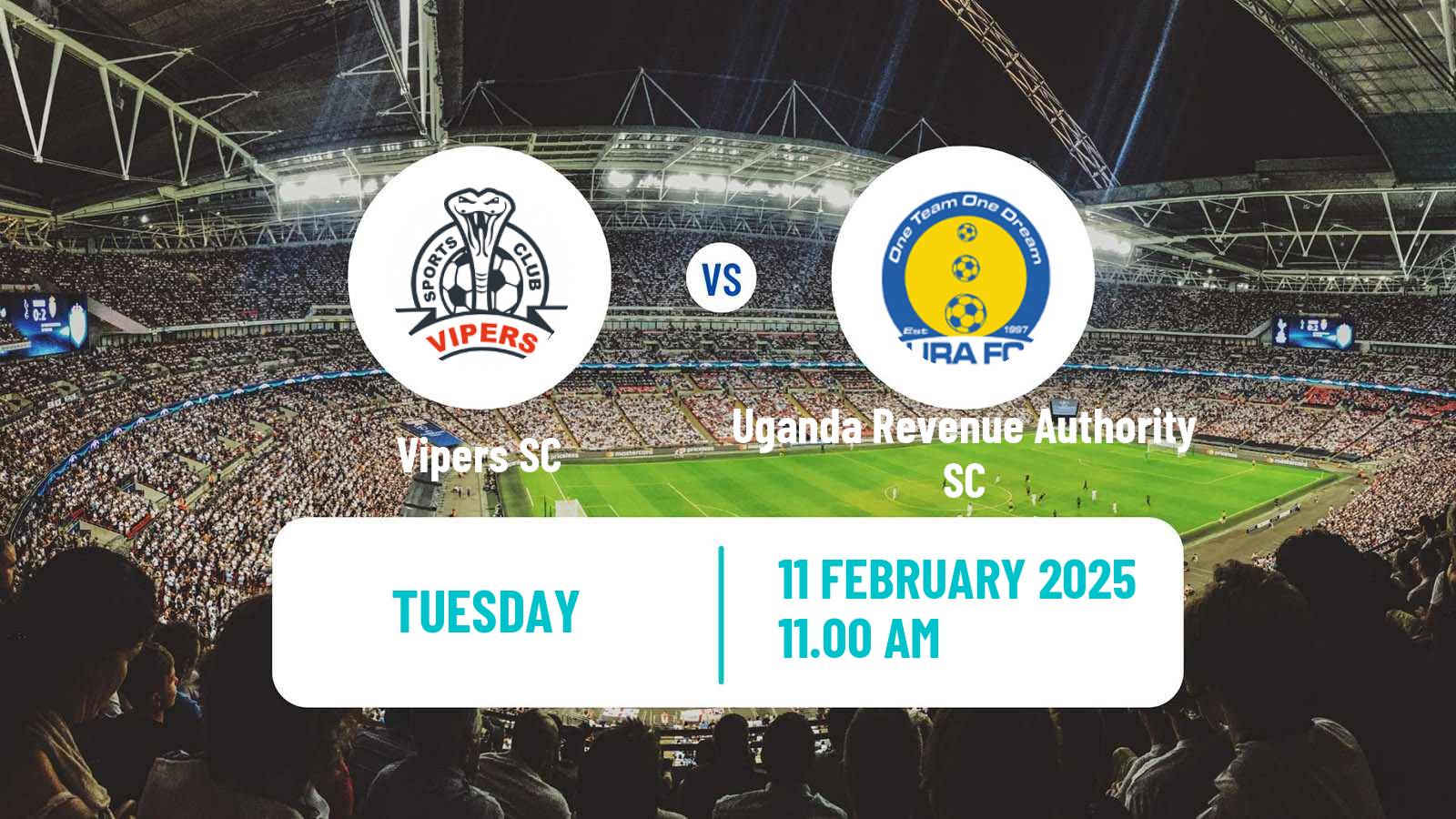 Soccer Ugandan Super League Vipers - Uganda Revenue Authority SC