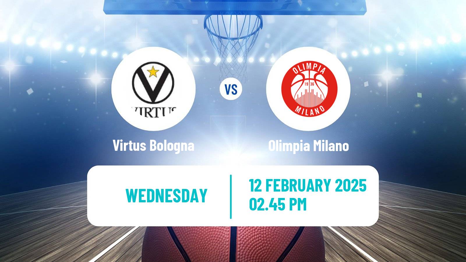 Basketball Italian Cup Basketball Virtus Bologna - Olimpia Milano