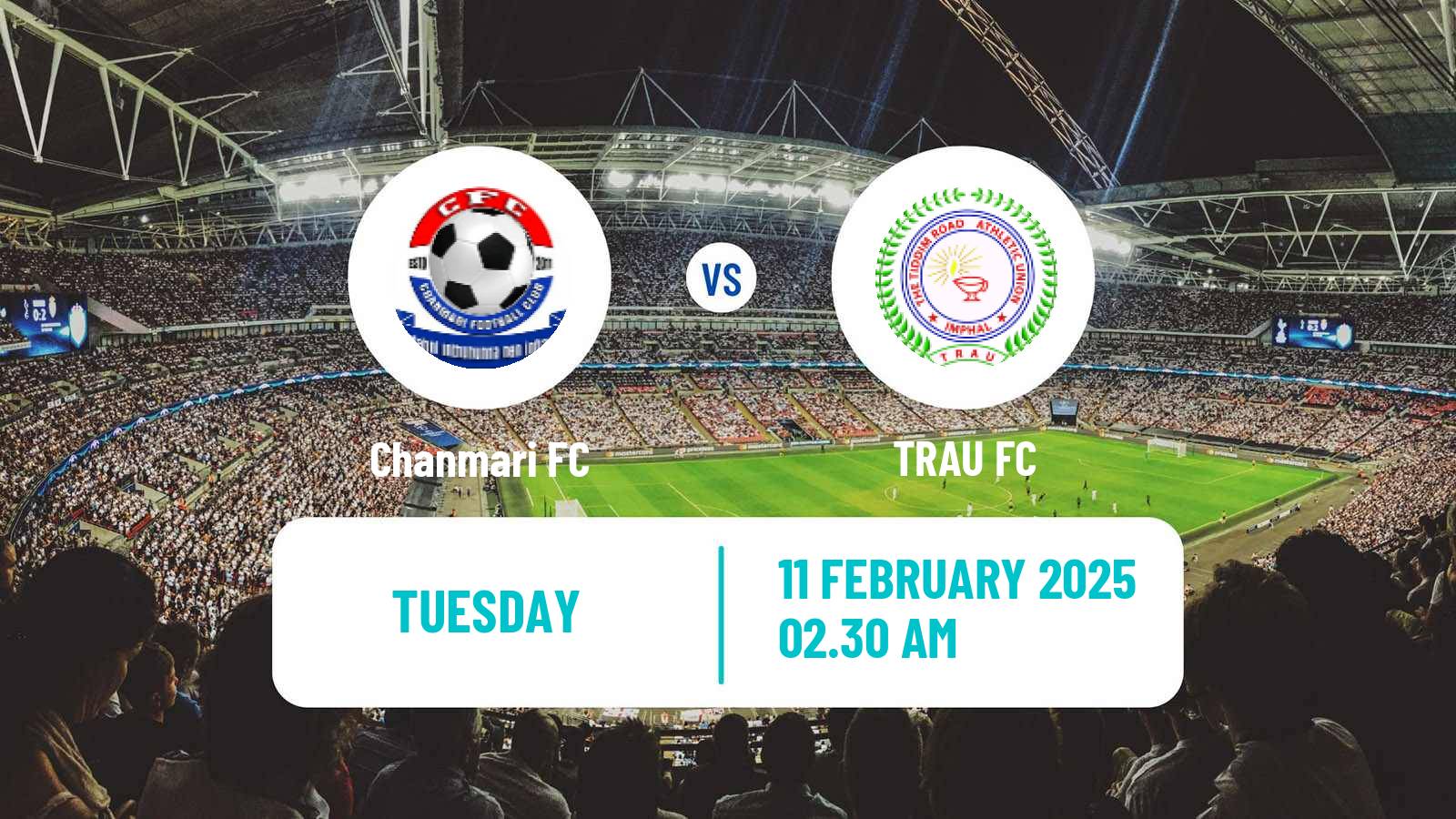 Soccer Indian I-League 2 Chanmari - TRAU