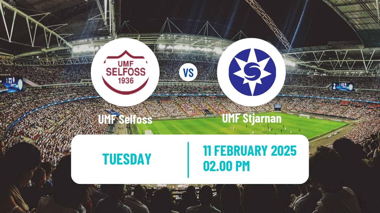 Soccer Icelandic League Cup Selfoss - Stjarnan