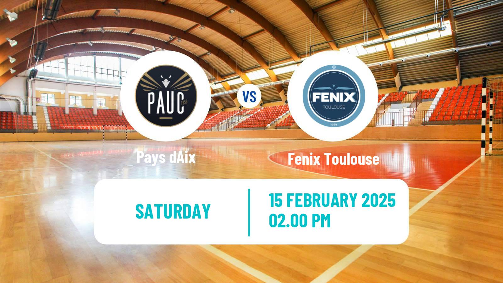 Handball French Starligue Handball Pays dAix - Fenix Toulouse