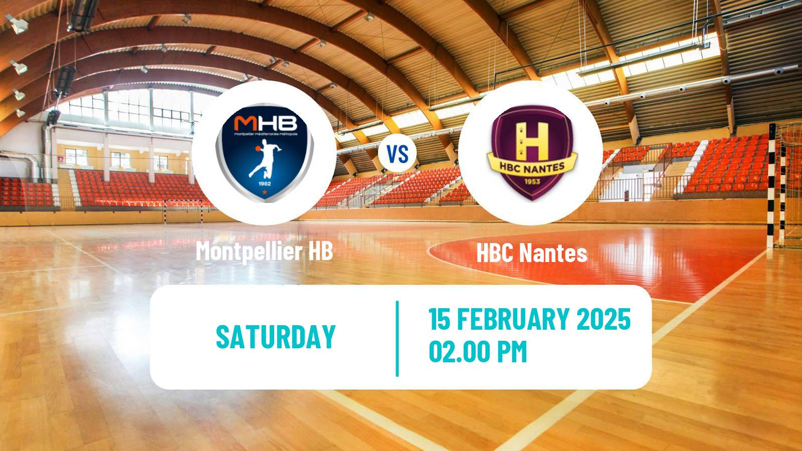 Handball French Starligue Handball Montpellier HB - HBC Nantes